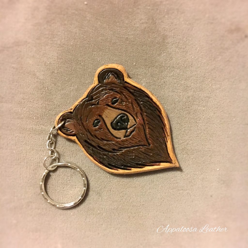 Keychain Black Bear