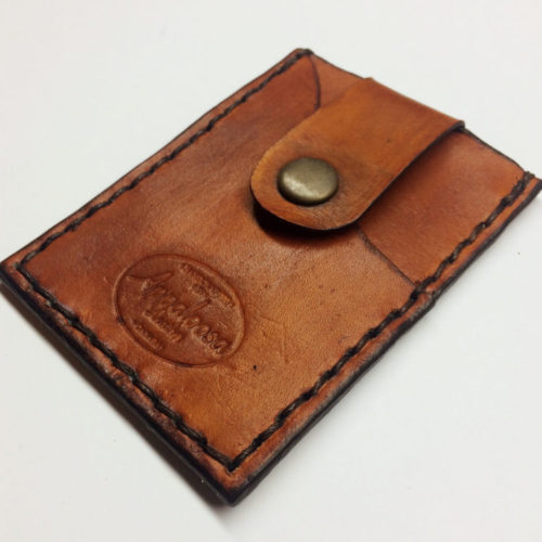 leather slim front pocket wallet
