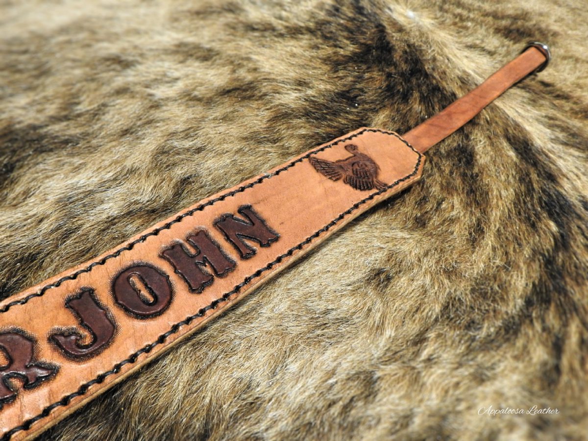 leather turkey tote