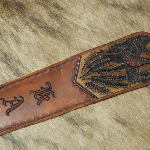 Custom Leather Gun Slings - by Appaloosa Leather