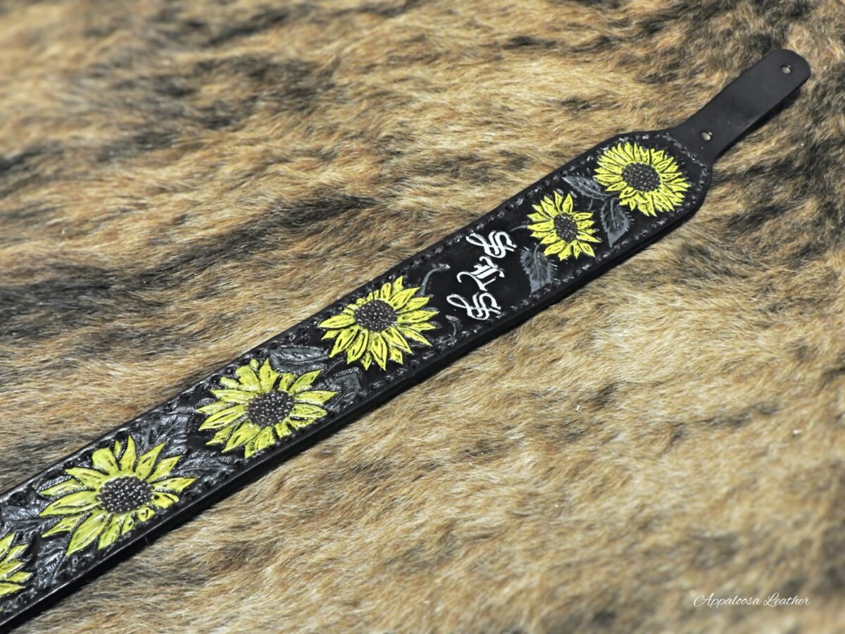 Yellow Sunflowers Gun Sling - Image 3